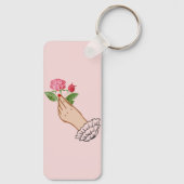 Porte-clés Une rose (Verso)