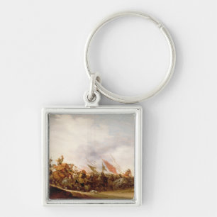 Porte-clés Une scène de bataille, 1653