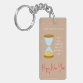 Porte-clés Une seconde gauche pour le verre du Nouvel An (Devant gauche)