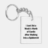 Porte-clés Une semaine de cardio (Devant gauche)