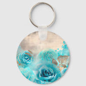 Porte-clés Une série de conception d'éphémère Shabby Chic ble (Recto)