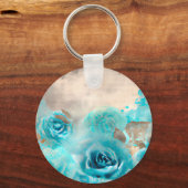 Porte-clés Une série de conception d'éphémère Shabby Chic ble (Recto)