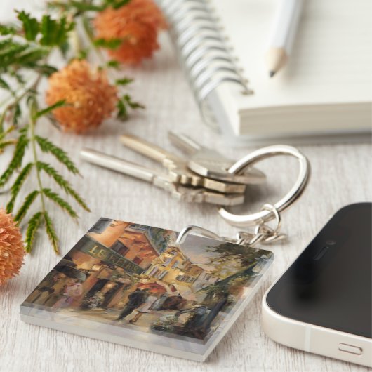 Porte-clés Une soirée à Paris (Devant Droit)