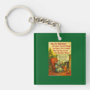 Porte-clés Une Souris Ivre – Chaos de Carte de Noël