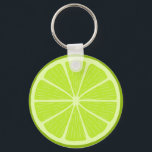 Porte-clés Une tranche de chaux - Citrus fruit !<br><div class="desc">Une tranche de chaux - Citrus fruit !</div>