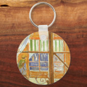 Porte-clés Une vitrine de boucher de porc par Vincent van Gog (Recto)