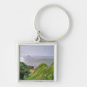 Porte-clés Une vue d'Ailsa Craig et l'île d'Arran, 1860