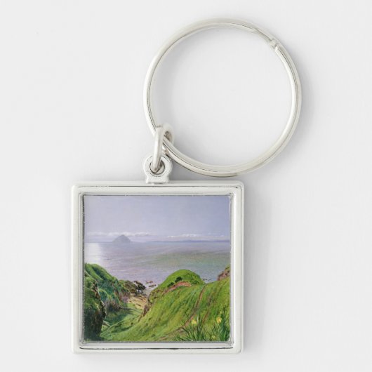 Porte-clés Une vue d'Ailsa Craig et l'île d'Arran, 1860 (Devant)