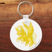 Porte-clés Uni Gold (Recto)