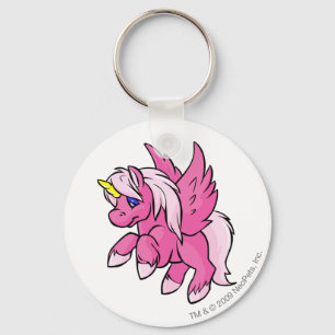 Porte-clés Uni rose