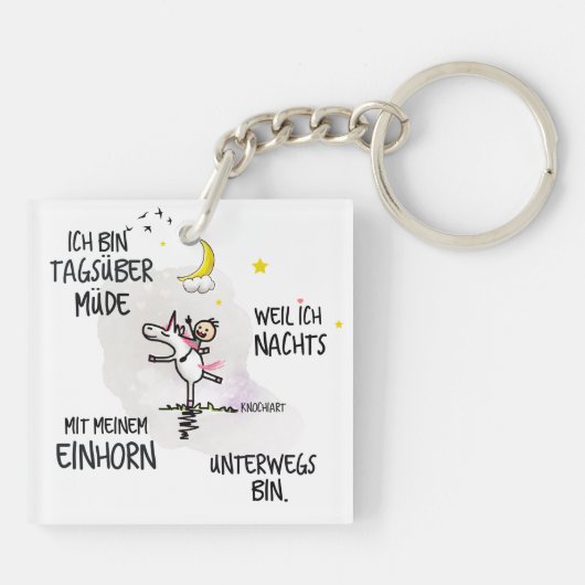 Porte-clés Unicorn (Dos)