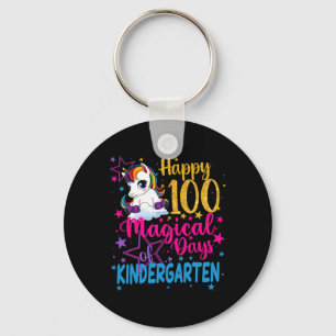 Porte-clés Unicorn Joyeux 100 Jours Magiques De Kinder