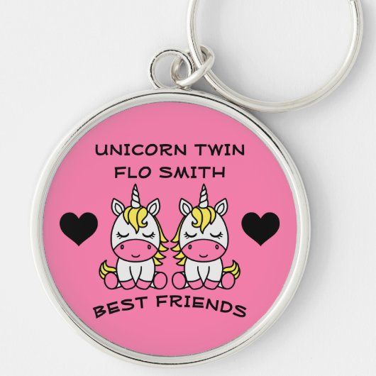Porte-clés Unicorn Twin Sister (Devant)