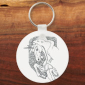 Porte-clés Unicorne (Recto)