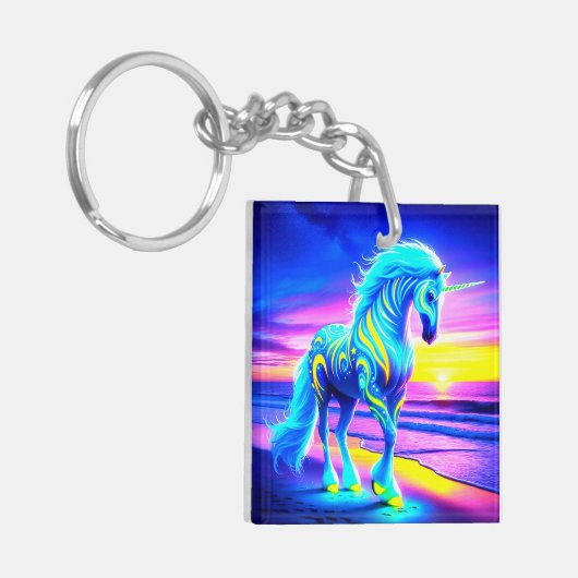 Porte-clés Unicorne (Devant gauche)