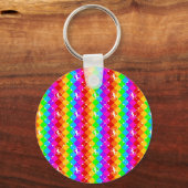 Porte-clés Unicorne arc-en-ciel (Recto)