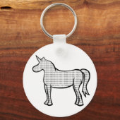 Porte-clés Unicorne binaire (Recto)