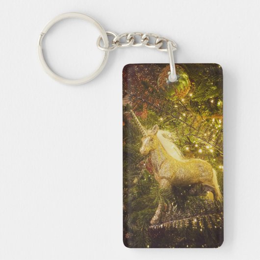 Porte-clés Unicorne magique Golden (Devant)
