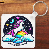 Porte-clés Unicornes de l'espoir (Verso)