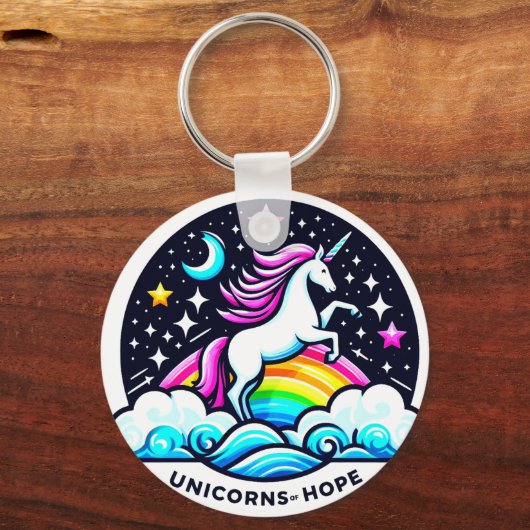 Porte-clés Unicornes de l'espoir (Verso)