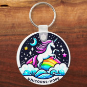 Porte-clés Unicornes de l'espoir (Recto)