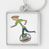 Porte-clés Unicycle électrique EUC (Devant)