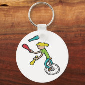 Porte-clés Unicycling (Recto)