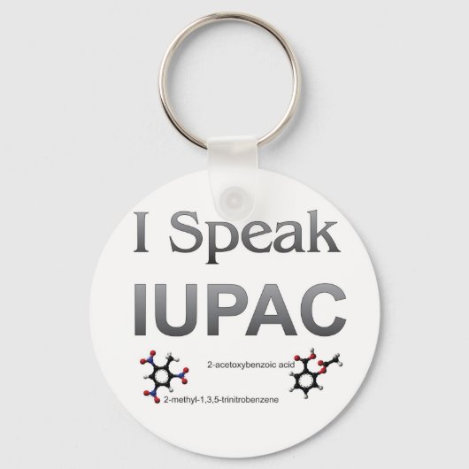 Porte-clés Union internationale UICPA Chimie pure et appliqué (Recto)