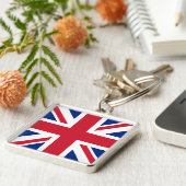 Porte-clés Union Jack National Flag of United Kingdom England (Côté)