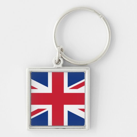 Porte-clés Union Jack Royaume-Uni (Devant)