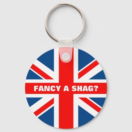 Porte-clés Union Jack shag (Recto)