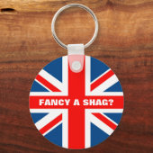 Porte-clés Union Jack shag (Recto)