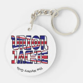 Porte-clés UNION JACKIE - la héroïne superbe de filles de (Dos)