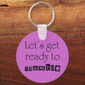 Porte-clés Unique drôle d'anniversaire cite cadeaux amusant p (Recto)