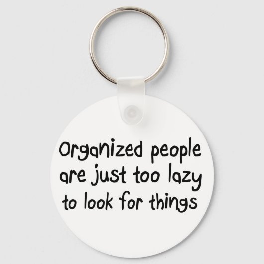 Porte-clés Unique et drôle cadeaux d'anniversaire humour cite (Recto)