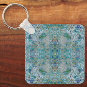 Porte-clés Unique Moderne Un Design D'Art Abstrait (Recto)