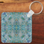 Porte-clés Unique Moderne Un Design D'Art Abstrait (Verso)