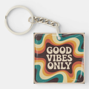 Porte-clés Uniquement De Belles Vibes