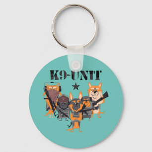Porte-clés Unité Chiens de police K9