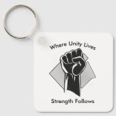 Porte-clés Unité et force Inspirante (Recto)