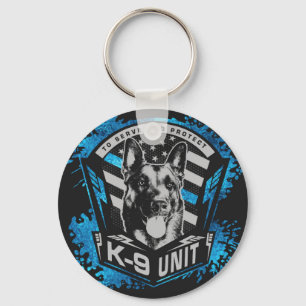 Porte-clés Unité K9 - Malinois - berger belge