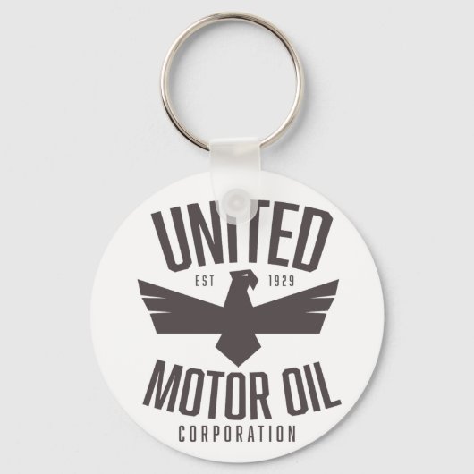Porte-clés United Motor Oil Corporation, (Recto)