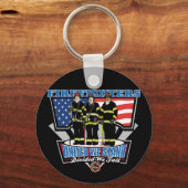 Porte-clés United We Stand Firefighters (Recto)