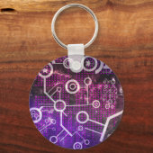 Porte-clés Univers numérique (Recto)