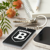 Porte-clés Université Bentley (Devant droit)