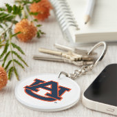 Porte-clés Université d'Auburn | Auburn UA Logo (Devant droit)