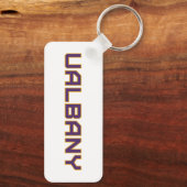 Porte-clés Université de Albany Wordmark (Verso)