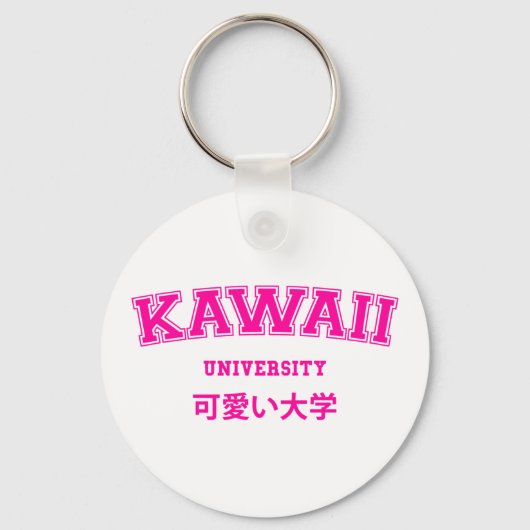 PORTE-CLÉS UNIVERSITÉ DE KAWAII (Recto)