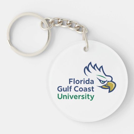 Porte-clés Université de la côte du golfe de Floride | FGCU A (Devant)