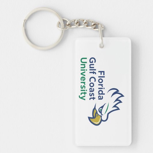 Porte-clés Université de la côte du golfe de Floride | FGCU A (Devant)